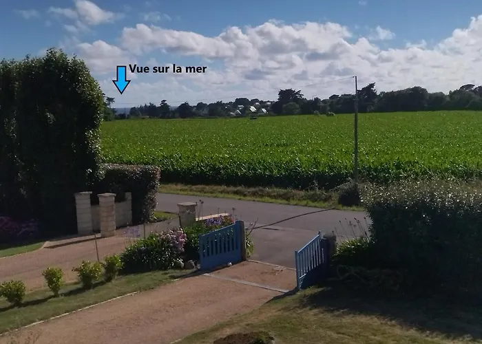 Maison familiale jardin à 700m des plages Ty Nowen